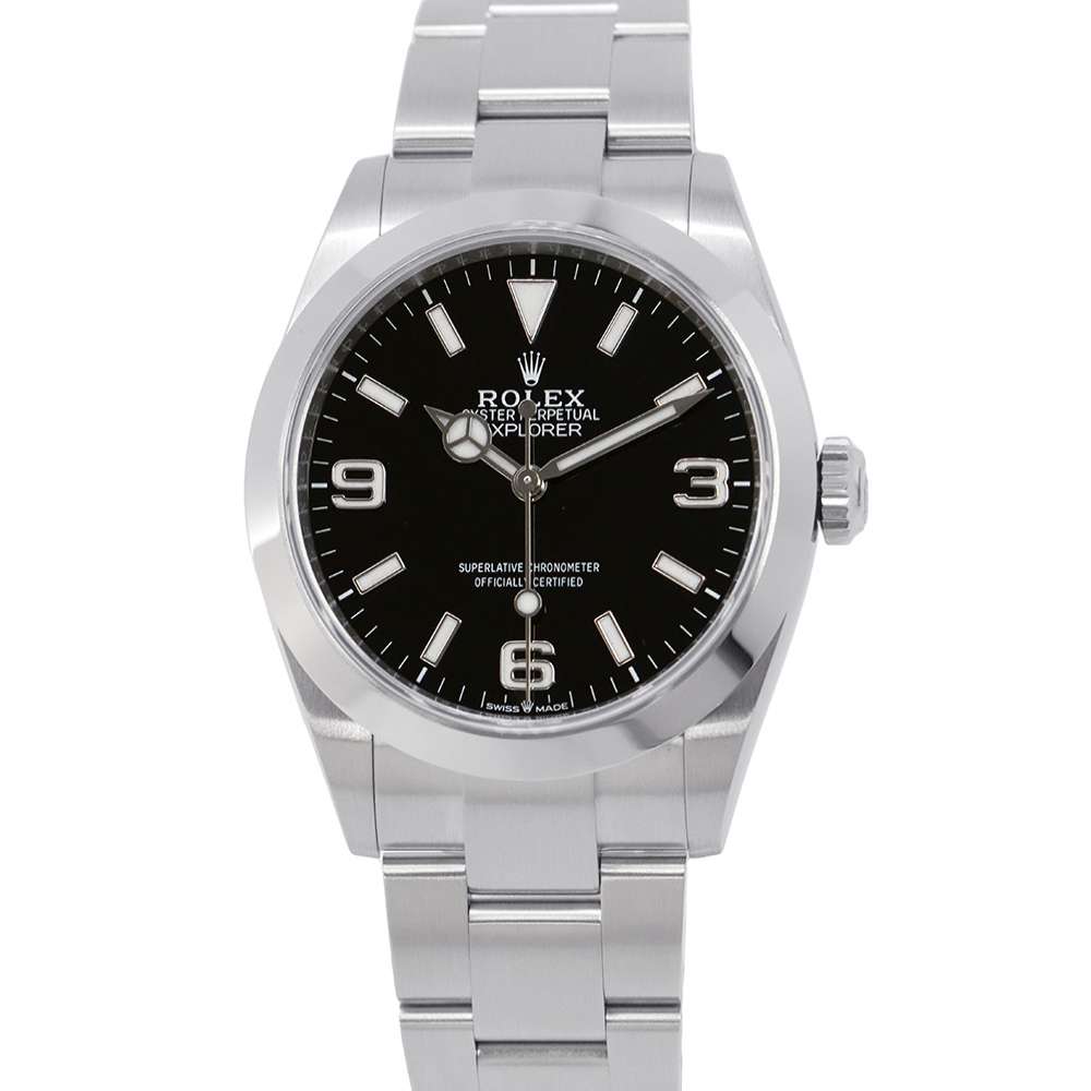 ROLEX ExplorerI W40mm Stainless Steel Black Dial 224270