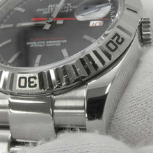 Load image into Gallery viewer, ROLEX Datejust Turn-O-Graph W36mm Stainless Steel K18WG Black Dial 116264
