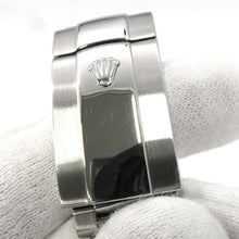 Load image into Gallery viewer, ROLEX Datejust Turn-O-Graph W36mm Stainless Steel K18WG Black Dial 116264
