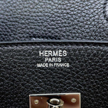 将图像加载到图库查看器中，HERMES Birkin Black Togo Leather Size 30
