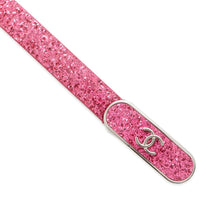 Load image into Gallery viewer, CHANEL Belt Size 75 Pink Patent Leather
