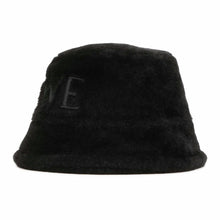 Load image into Gallery viewer, LOEWE logo bucket hat Size 57 Black K820HB1X70 Shearling
