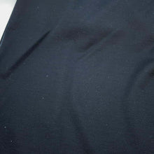 Load image into Gallery viewer, HERMES Sellier logo patch drawstring dress Size 38 Black Cotton51% Silk40% Nylon9%
