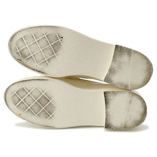 Load image into Gallery viewer, CHANEL CC Logo Matelasse Loafers White G36646 Lambskin Size 35C
