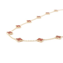 Load image into Gallery viewer, Van Cleef &amp; Arpels Vintage Alhambra Long Necklace 20 motifs VCARD39800 18K Yellow Gold
