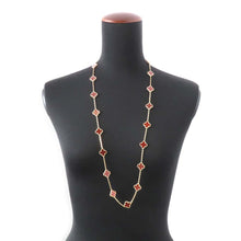 Load image into Gallery viewer, Van Cleef &amp; Arpels Vintage Alhambra Long Necklace 20 motifs VCARD39800 18K Yellow Gold
