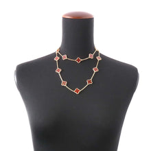 Load image into Gallery viewer, Van Cleef &amp; Arpels Vintage Alhambra Long Necklace 20 motifsVCARD39800 18K Yellow Gold
