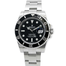 Load image into Gallery viewer, ROLEX Submariner W40mm Stainless Steel Black Dial 116610LN
