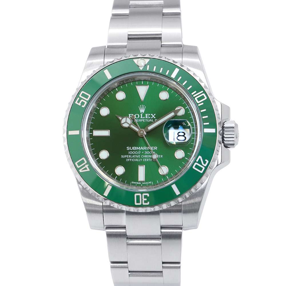 ROLEX Submariner Date W40mm Stainless Steel Green Dial 116610LV