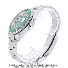 Load image into Gallery viewer, ROLEX Submariner Date W40mm Stainless Steel Green Dial 116610LV
