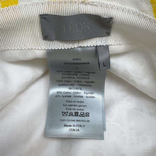 Load image into Gallery viewer, Dior Hat Shawn Stussy Collaboration Size L Yellow/White 033C906A4949 Cotton 100%
