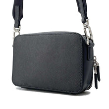 Load image into Gallery viewer, PRADA Triangle Logo Brique Shoulder Black 2VH070 Saffiano LeatherLeather
