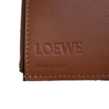 Load image into Gallery viewer, LOEWE Anagram Vertical Wallet Tan C821S33X01 Leather
