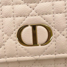 Load image into Gallery viewer, Dior Caro Pouch Chain Wallet Powder Pink S5134UWHC_M413 Calf Leather
