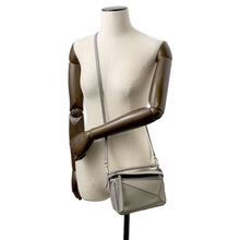 Load image into Gallery viewer, LOEWE Puzzle Shoulder Bag Light Gray A510U95X58 Soft Calf Leather Size Mini
