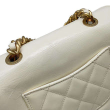 Load image into Gallery viewer, CHANEL Matelasse En Vogue Rope Shoulder Bag White AS0074 Calf Leather
