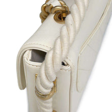 Load image into Gallery viewer, CHANEL Matelasse En Vogue Rope Shoulder Bag White AS0074 Calf Leather
