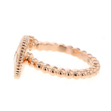 将图像加载到图库查看器中，Dior Rose Devan Ring Size 53/#13 JRDV95152_0000 18K Pink Gold
