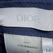 将图像加载到图库查看器中，Dior Oblique Cap Size M Navy 113C906A4502 Cotton82% Polyester9% Acryl7% Rayon2%
