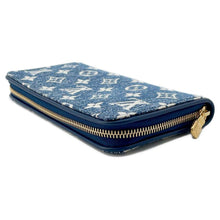 Load image into Gallery viewer, LOUIS VUITTON Zippy Wallet Marine M81226 Monogram・Jacquard Denim
