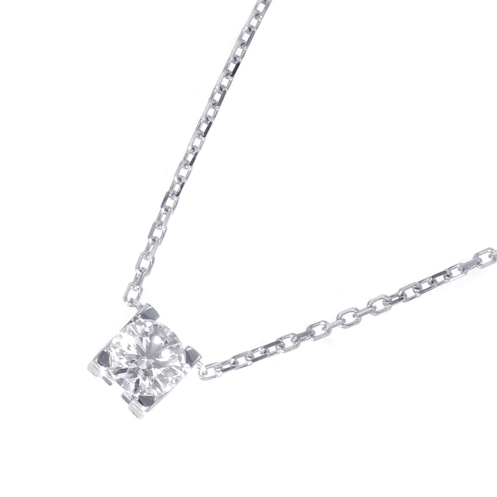 CARTIER C Do Cartier Necklace N7064000 18K White Gold