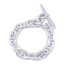 Load image into Gallery viewer, HERMES Chaine d&#39;Ancre Bracelet 11 frames Size TGM SV925
