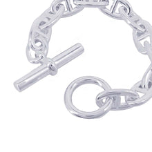 Load image into Gallery viewer, HERMES Chaine d&#39;Ancre Bracelet 11 frames Size TGM SV925
