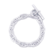 Load image into Gallery viewer, HERMES Chaine d&#39;Ancre Bracelet 16 frames Size MM SV925
