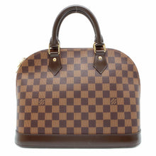 将图像加载到图库查看器中，LOUIS VUITTON Alma Red N53151 Damier Ebene Canvas Size PM
