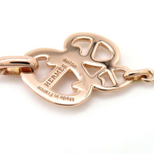 将图像加载到图库查看器中，HERMES Necklace Chaine d&#39;Ancre Size MM 18K Pink Gold
