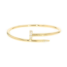 Load image into Gallery viewer, CARTIER Juste Un Clou Bracelet Size 17B6048617 18K Yellow Gold
