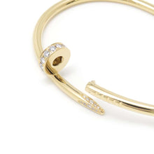 Load image into Gallery viewer, CARTIER Juste Un Clou Bracelet Size 17B6048617 18K Yellow Gold
