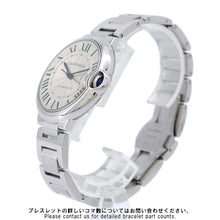 将图像加载到图库查看器中，CARTIER Ballon Blue de Cartier Watch W40mm Stainless Steel Silver DialWSBB0040
