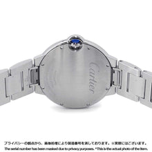 将图像加载到图库查看器中，CARTIER Ballon Blue de Cartier Watch W40mm Stainless Steel Silver Dial WSBB0040
