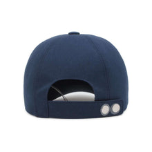 Load image into Gallery viewer, HERMES Cap &quot;Serena&quot; Lift Size 57 Blue de Malte Cotton100%
