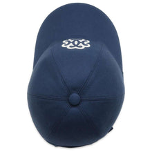 Load image into Gallery viewer, HERMES Cap &quot;Serena&quot; Lift Size 57 Blue de Malte Cotton100%
