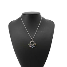 将图像加载到图库查看器中，BVLGARI Allegra Pendant Necklace 18K White Gold
