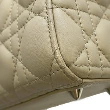 Load image into Gallery viewer, Dior Lady Dior My ABC 2WAY Handbag Beige M0538OCEA Lambskin Size Small
