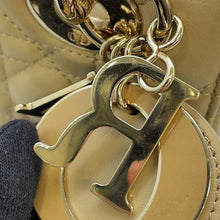 将图像加载到图库查看器中，Dior Lady Dior My ABC 2WAY Handbag Beige M0538OCEA Lambskin Size Small
