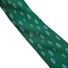 Load image into Gallery viewer, HERMES Necktie Silk tie Maillon Vert Silk100%
