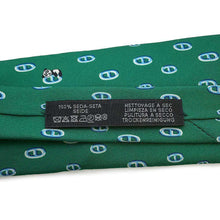 Load image into Gallery viewer, HERMES Necktie Silk tie Maillon Vert Silk100%
