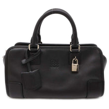 将图像加载到图库查看器中，LOEWE Amazonas Black 352.79.A03 Calf Leather Size 28
