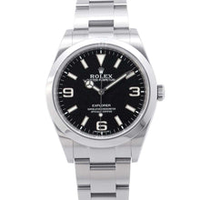 Load image into Gallery viewer, ROLEX Explorer I W39mm Stainless Steel Black Dial 214270
