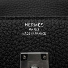 将图像加载到图库查看器中，HERMES Birkin Black Togo Leather Size 25
