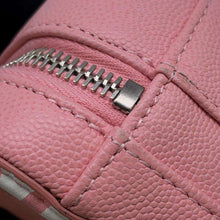 将图像加载到图库查看器中，CHANEL CC Fidigree Chain Vanity Bag Pink/White A93342 Caviar Leather Size Small
