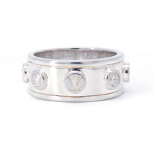 Load image into Gallery viewer, LOUIS VUITTON Ring・LV Studded Size L M1622L Ag925
