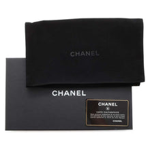 Load image into Gallery viewer, CHANEL Classic long flap wallet Black AP0241 Caviar Leather
