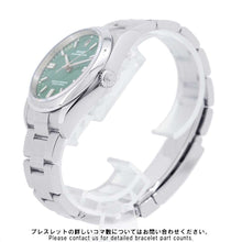 将图像加载到图库查看器中，ROLEX Oyster Perpetual 36 W36mm Stainless Steel Green Dial 126000
