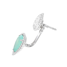 Load image into Gallery viewer, Boucheron Serpent Bohème 2 Motif Single Studded EarringJCO01534 18K White Gold
