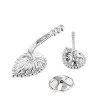 Load image into Gallery viewer, Boucheron Serpent Bohème 2 Motif Single Studded EarringJCO01534 18K White Gold
